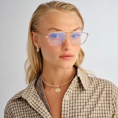 Le Specs Diametric In Gold