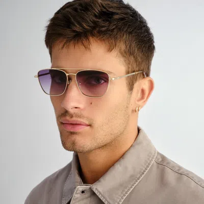 Le Specs Diametric Ii In Gold