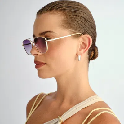 Le Specs Diametric Ii In Gold