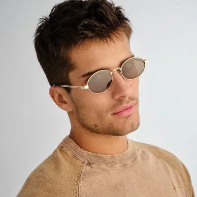 Le Specs Poseidon Deux In Brown