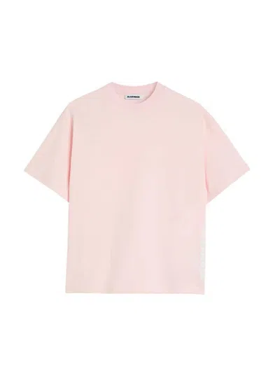 Jil Sander Logo-print T-shirt In Pink