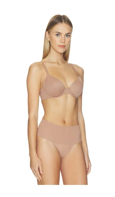 Spanx Supersmooth Brava Lightly Lined Bra In Brown