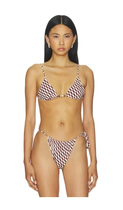 Onia Jolie Bikini Top In Multi