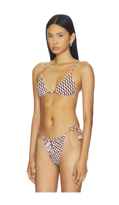 Onia Jolie Bikini Top In Multi