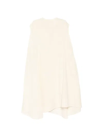 Forme D'expression Double-breasted Dress In White