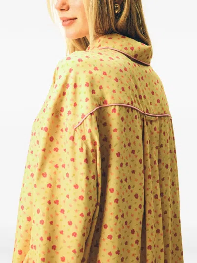 Sleeper Pastelle Oversized Shirt In Yellow
