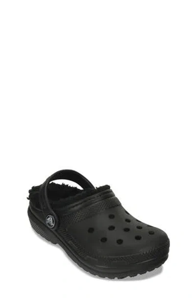 Crocs Boys  Lined Clog In Black