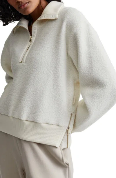 Varley Roselle Recycled Polyester Fleece Half Zip Pullover In Multi
