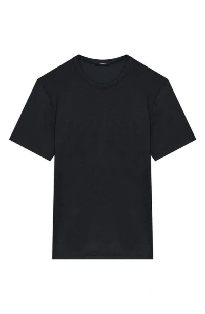 Theory Anemone Milano Essential Tee In Black