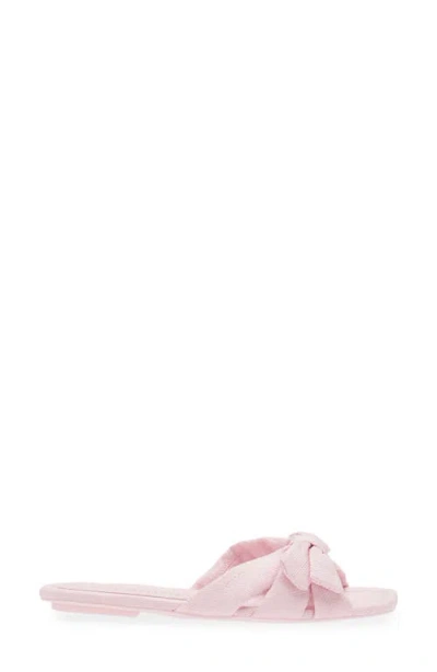 Stuart Weitzman Sofia Slide Sandal In Pink