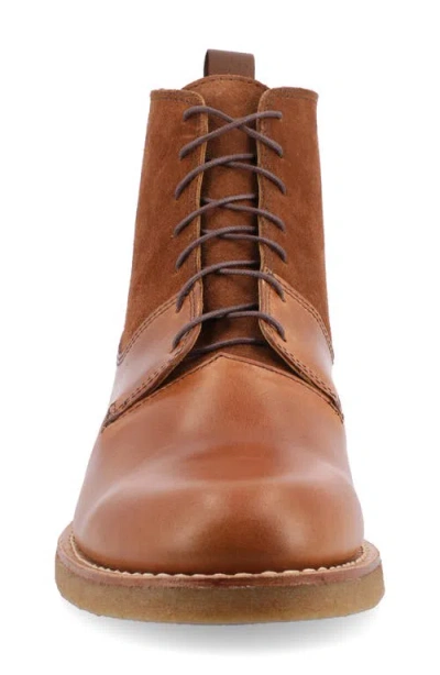 Taft The Douglas Plain Toe Boot In Brown