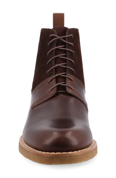 Taft The Douglas Plain Toe Boot In Brown