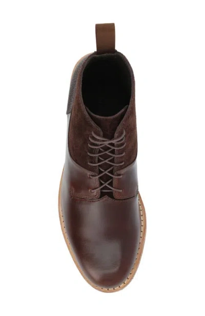 Taft The Douglas Plain Toe Boot In Brown