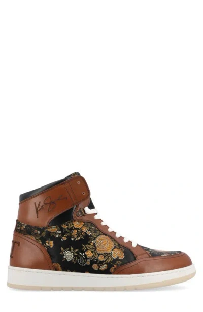 Taft The Rapido Woven High Top Sneaker In Green