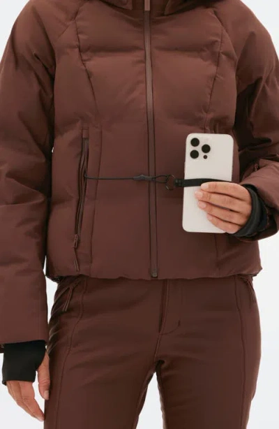 Halfdays Georgie Puffer Jacket In Multi