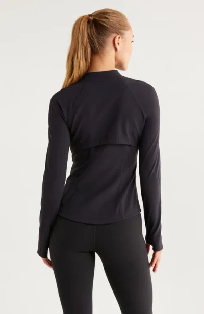 Zella Studio Luxe Active Jacket In Black