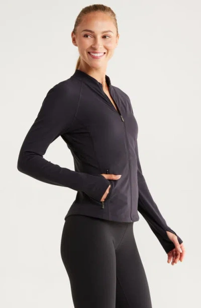 Zella Studio Luxe Active Jacket In Black