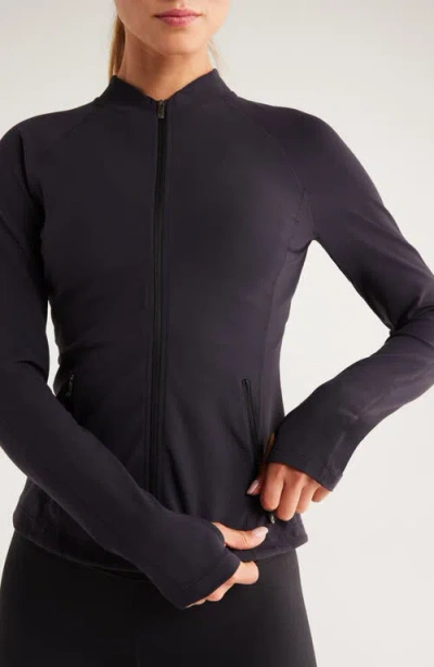 Zella Studio Luxe Active Jacket In Black