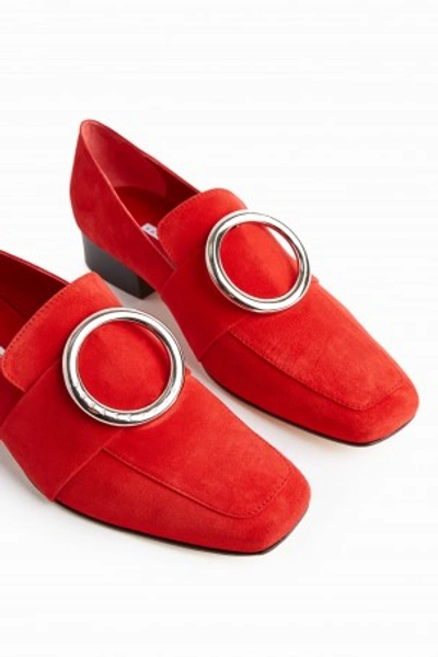 Shop Dorateymur Harput Ring-detail Loafers