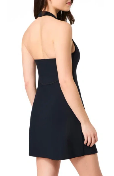 Spanx ® Onform Halter Mini Sundress In Black