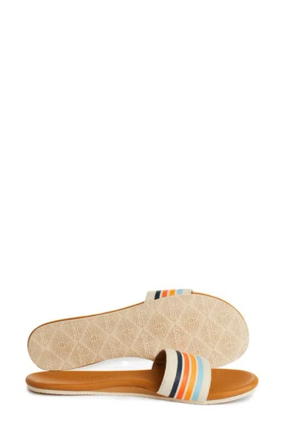 Hari Mari La Brea Slide Sandal In Animal Print