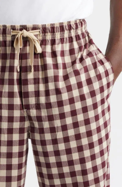 Nordstrom Woven Pajama Pants In Brown