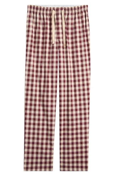 Nordstrom Woven Pajama Pants In Brown