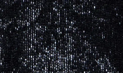 Twp Bugle Bead Crop Tank In Black