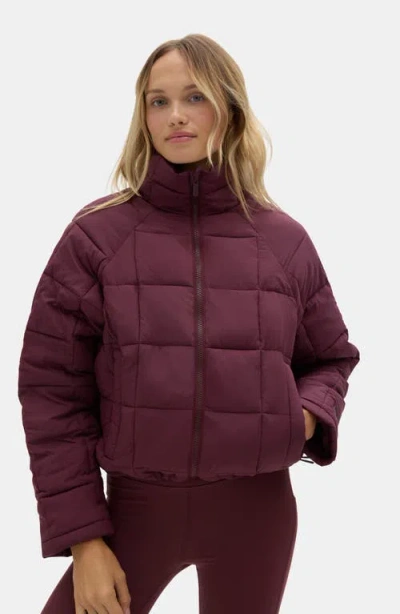 Halfdays Nellie Packable Puffer Jacket In Multi