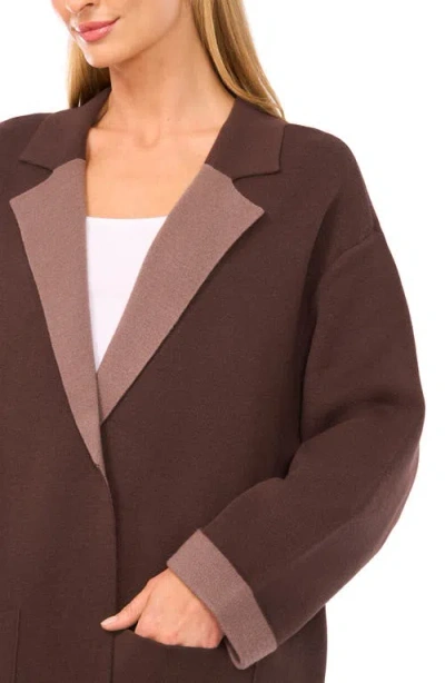 Halogen ® Open Front Coat In Multi