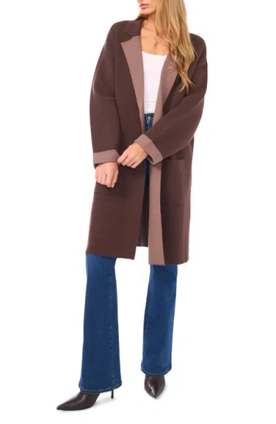 Halogen ® Open Front Coat In Multi