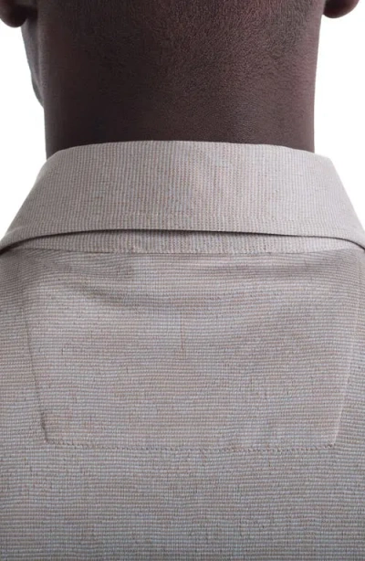 Bugatchi Mercerized Cotton Polo In Neutral