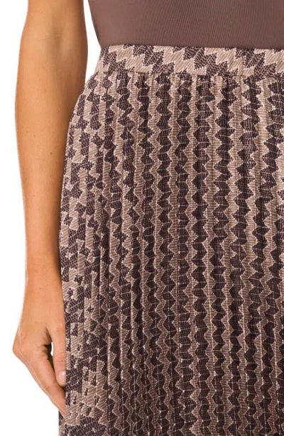 Halogen ® Zig Zag Pleated Skirt In Multi