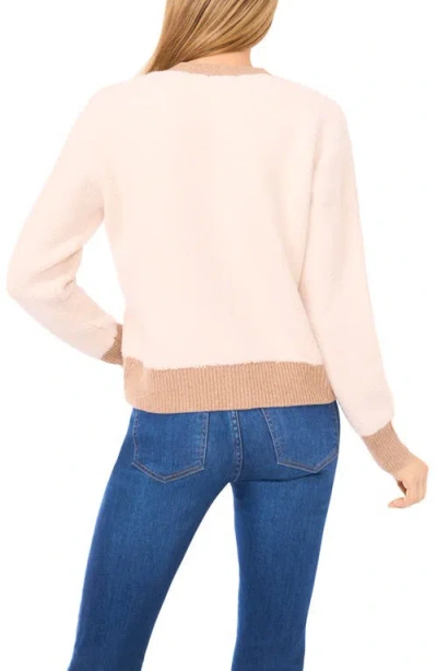 Halogen ® Colorblock Loop Stitch Cardigan In Multi