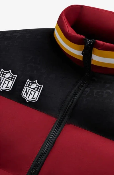 Off Season Unisex Burgundy Washington Commanders Team Puffer Vest In Red