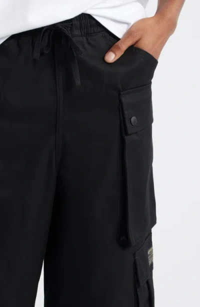 Billionaire Boys Club Bb Thrusters Cotton Drawstring Cargo Pants In Black