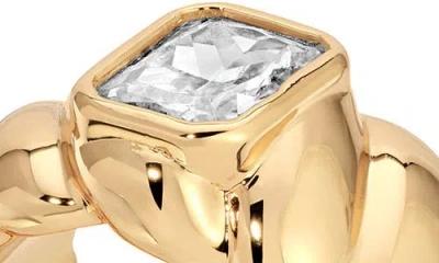 Ettika So Twisted Statement Ring In Gold
