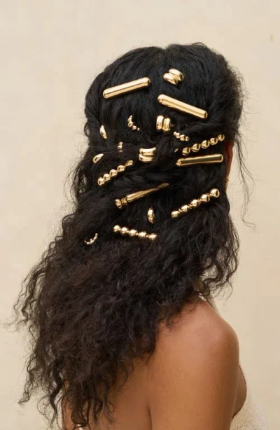 Kitsch 2-pack Barrettes In Gold
