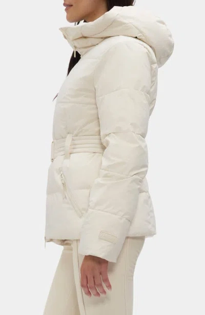 Halfdays Hedy Ski Puffer Jacket In White
