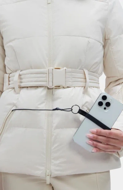 Halfdays Hedy Ski Puffer Jacket In White