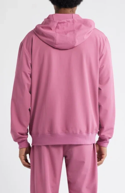 Santo Studio Tempo Tech Zip Jacket In Orange