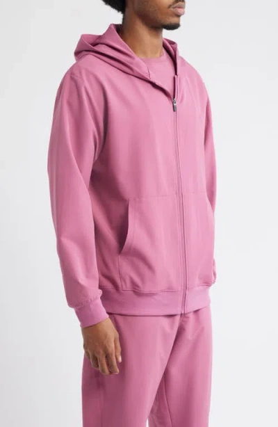 Santo Studio Tempo Tech Zip Jacket In Orange
