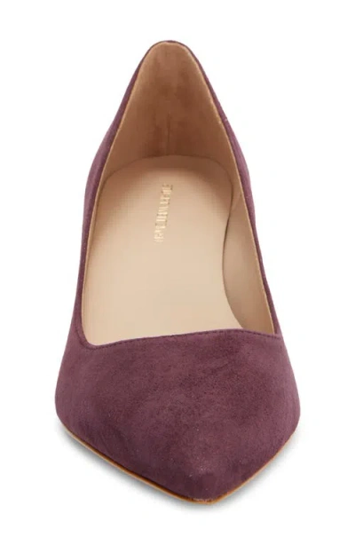 Stuart Weitzman Dancer Pointed Toe Pump In Purple