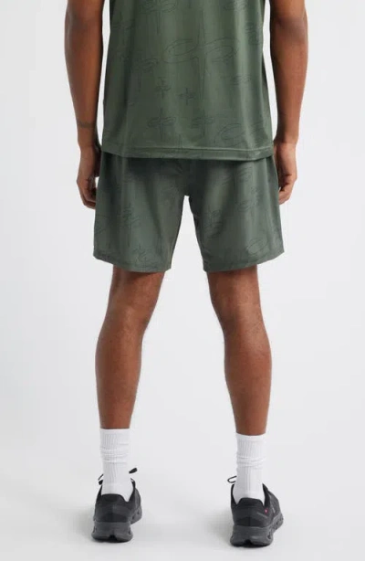 Santo Studio Tempo Tech Shorts In Green