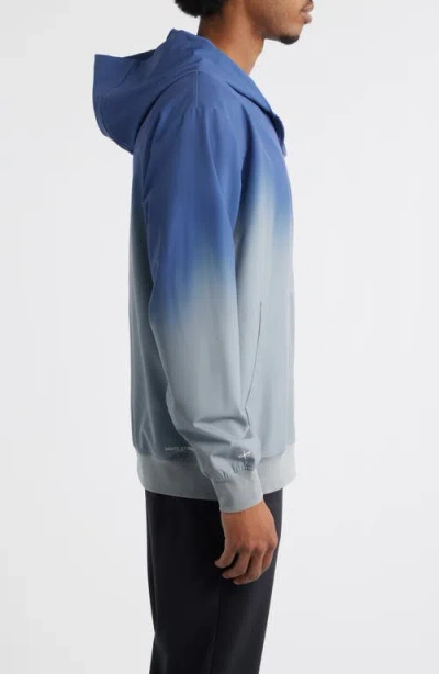 Santo Studio Tempo Tech Zip Jacket In Blue