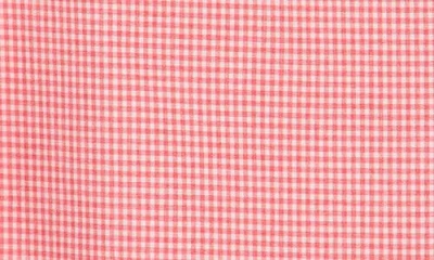 Dr2 By Daniel Rainn Gingham Shell Tank In Pink