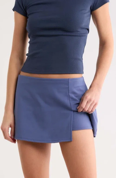 Abound Knit Miniskort In Blue