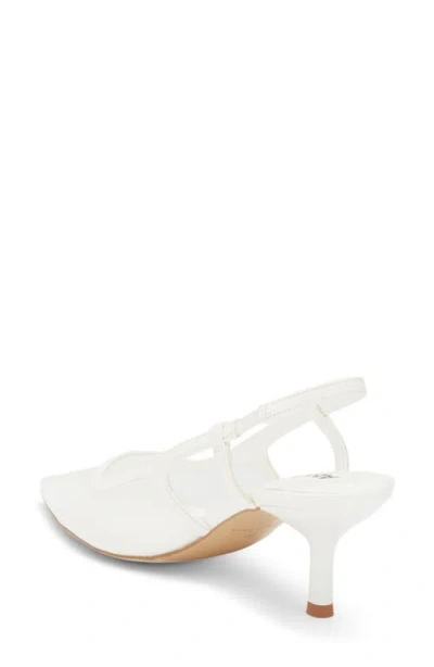 Abound Kippa Pointed Toe Slingback Pump In White