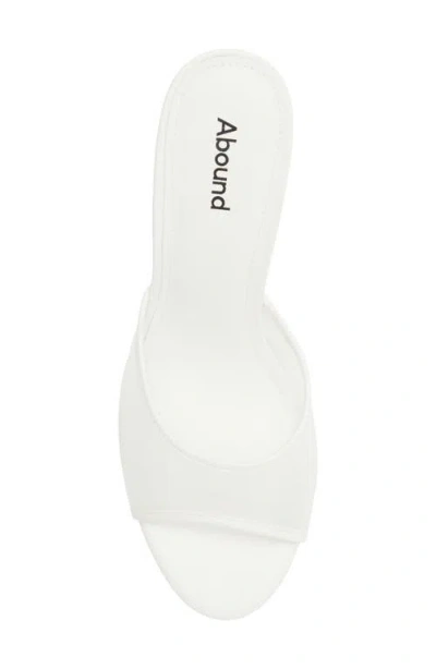 Abound Paz Spike Heel Sandal In White