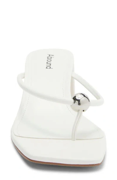 Abound Trysta Sandal In White